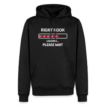Boxing It s In My DNA Funny Boxing - Männer Premium Bio Hoodie - Schwarz - Vorne - Nico (187cm)