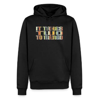Animal Dino Fun Bday Cool Dinosaures Barbe - Sweat à capuche Premium bio Homme - noir - Devant - Nico (187cm)