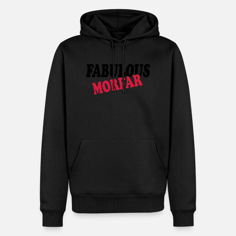 Fabulous morfar 111 - Sweat à capuche Premium bio Homme - noir