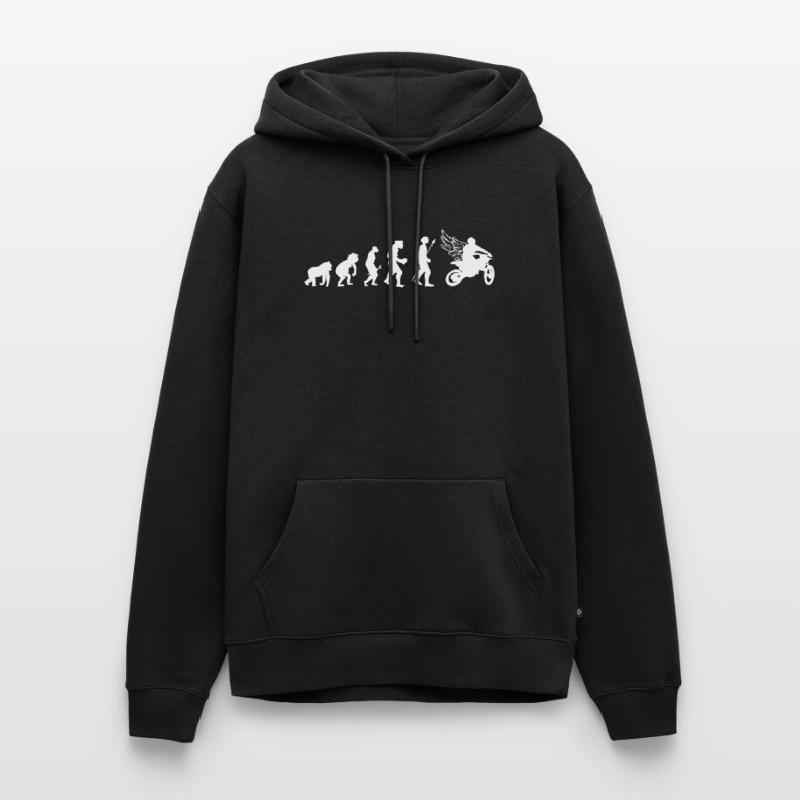 Biker Evolution Männer Premium Bio Hoodie