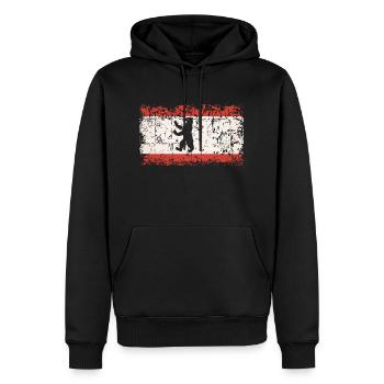 Good Old Berlin - Männer Premium Bio Hoodie - Schwarz - Vorne - Nico (187cm)