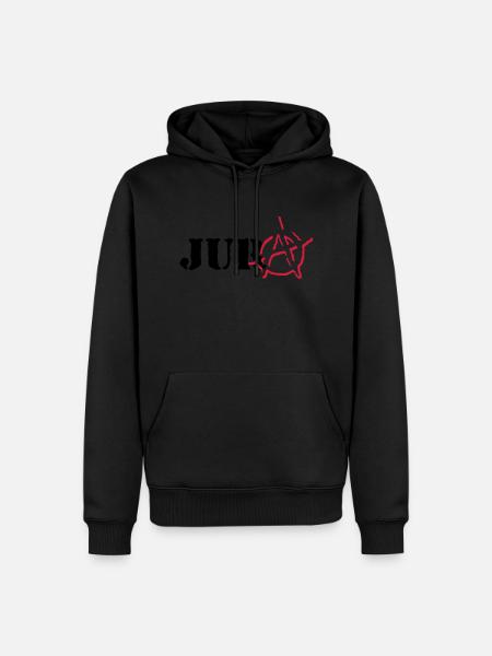 Anarchy Jura - Sweat à capuche Premium bio Homme - noir