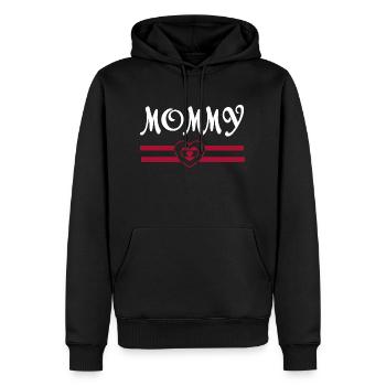 Schwangerschaft Babyparty Babyshower Boy Girl - Männer Premium Bio Hoodie - Schwarz - Vorne - Nico (187cm)