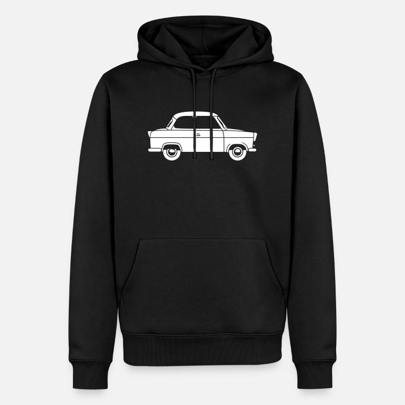 500 Coupé 1c - Sweat à capuche Premium bio Homme - noir
