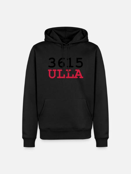 3615 ULLA - Men’s Premium Organic Hoodie - black