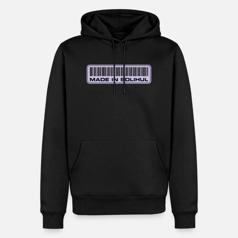 made-in-solihul-defender - Men’s Premium Organic Hoodie - black