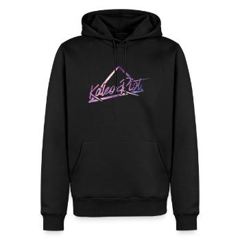 Kaleo Riot merchandise (Kein Hintergrund) - Männer Premium Bio Hoodie - Schwarz - Vorne - Nico (187cm)