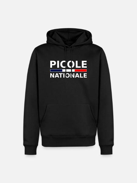 picole nationale - Men’s Premium Organic Hoodie - black