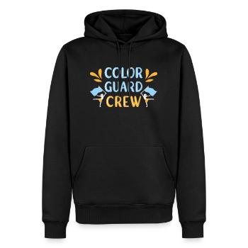 Color Guard - Männer Premium Bio Hoodie - Schwarz - Vorne - Nico (187cm)