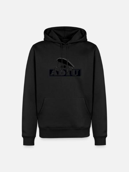 bearnais - Sweat à capuche Premium bio Homme - noir