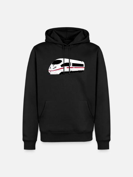 Bullet train - Men’s Premium Organic Hoodie - black