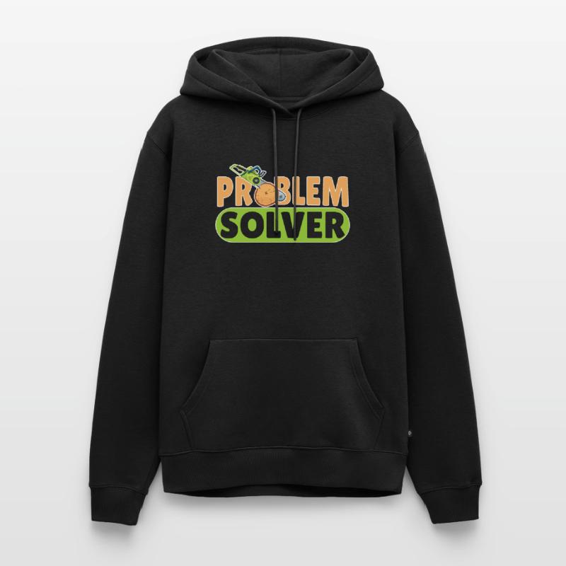 Chainsaw Problem Solver Men’s Premium Organic Hoodie