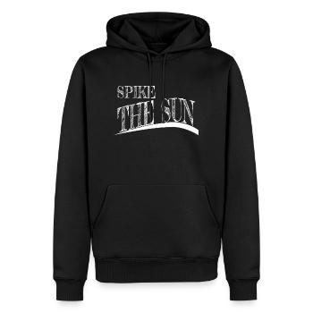 fun statement funny sayings birthday present funny - Männer Premium Bio Hoodie - Schwarz - Vorne - Nico (187cm)