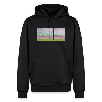 Grausame Sommer-Skyline Cruel Skyline d’été - Sweat à capuche Premium bio Homme - noir - Devant - Nico (187cm)