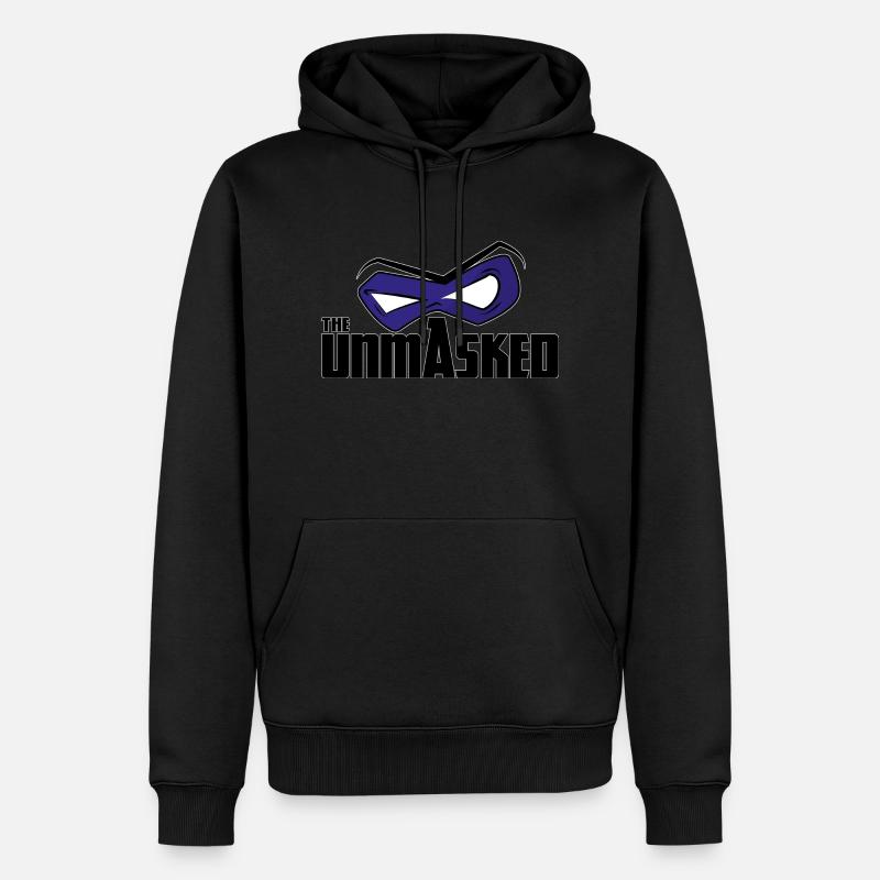 The Unmasked – Libère Ton Identité - Sweat à capuche Premium bio Homme - noir