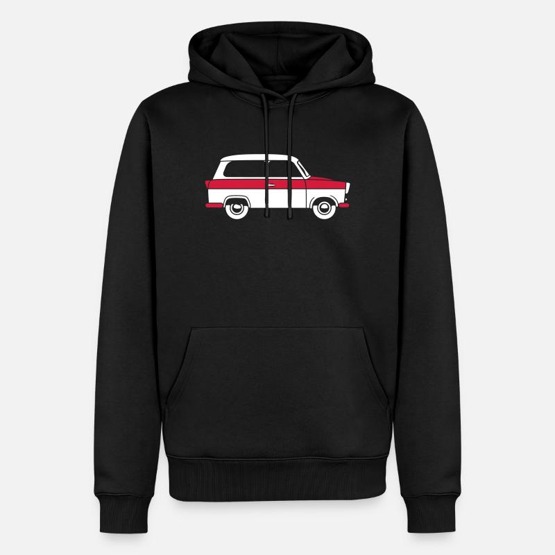 Trabant 500 Kombi 2c - Sweat à capuche Premium bio Homme - noir