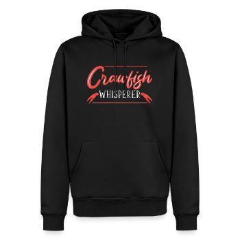 Langusten Languste - Männer Premium Bio Hoodie - Schwarz - Vorne - Nico (187cm)