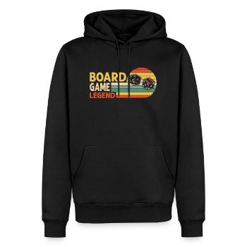 Board Game Legend Nerd Gamer Tabletop Player - Männer Premium Bio Hoodie - Schwarz - Vorne - Nico (187cm)