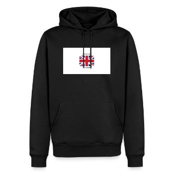 T-Shirt für alle Gelegenheit, für England fan - Männer Premium Bio Hoodie - Schwarz - Vorne - Nico (187cm)