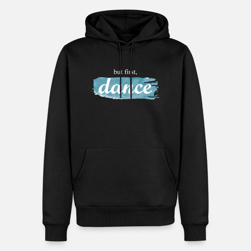 Danse Musique de danse - Sweat à capuche Premium bio Homme - noir