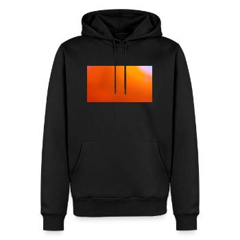Ensoleillement 130 - Sweat à capuche Premium bio Homme - noir - Devant - Nico (187cm)