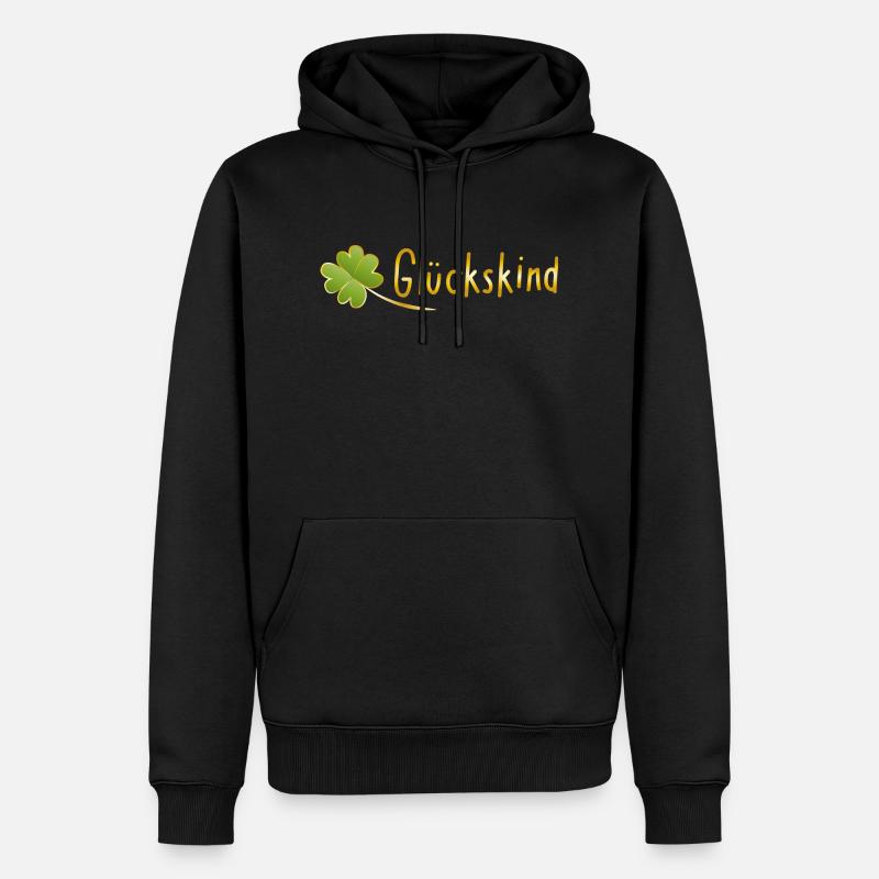 2000-2006 - Sweat à capuche Premium bio Homme - noir