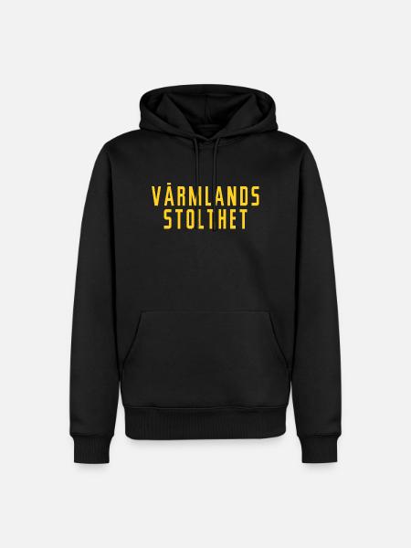 Värmlands Stolthet - Ekologisk premiumluvtröja herr - svart