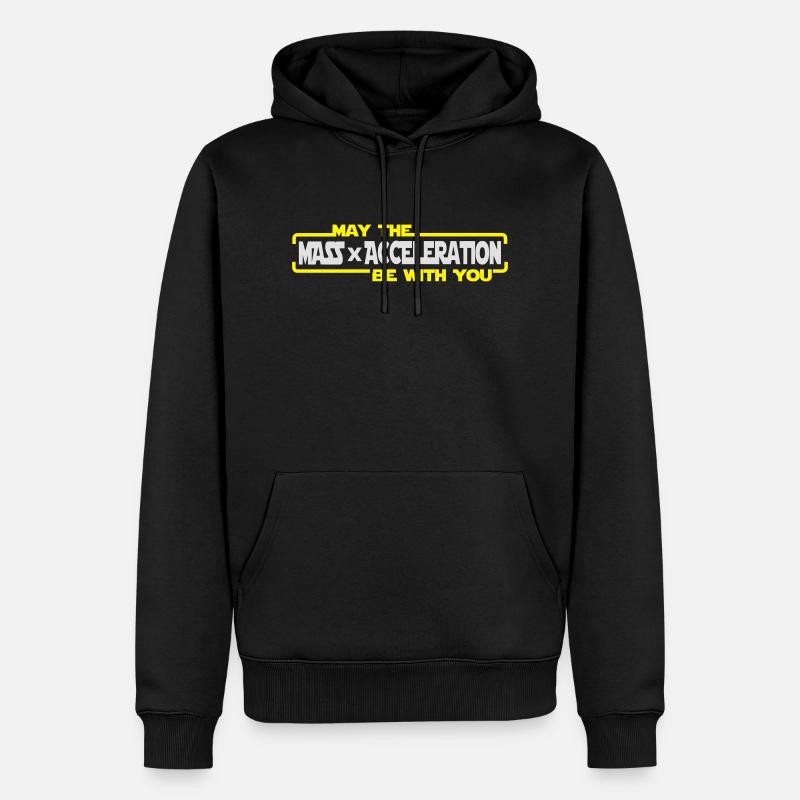 Que la Force soit avec vous - Sweat à capuche Premium bio Homme - noir