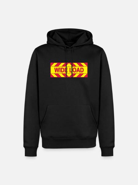 Wide Load T-Shirts - Men’s Premium Organic Hoodie - black