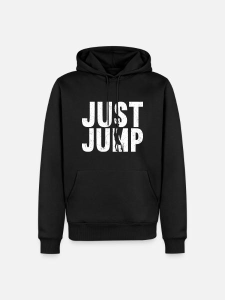 Bungee Jump Bungee Jumping - Men’s Premium Organic Hoodie - black