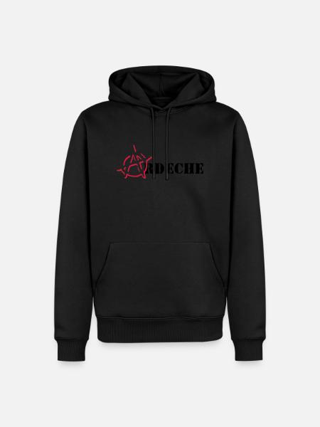 Anarchy Ardeche - Men’s Premium Organic Hoodie - black