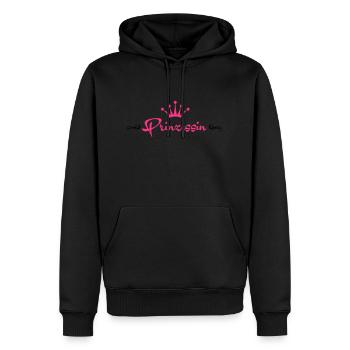Prinzessin - German (Princess) - Männer Premium Bio Hoodie - Schwarz - Vorne - Nico (187cm)