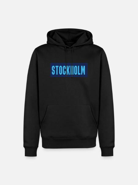 Stockholm2 - Men’s Premium Organic Hoodie - black