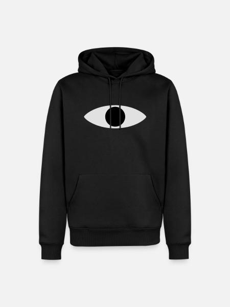 Monsters Inc Eye - Men’s Premium Organic Hoodie - black