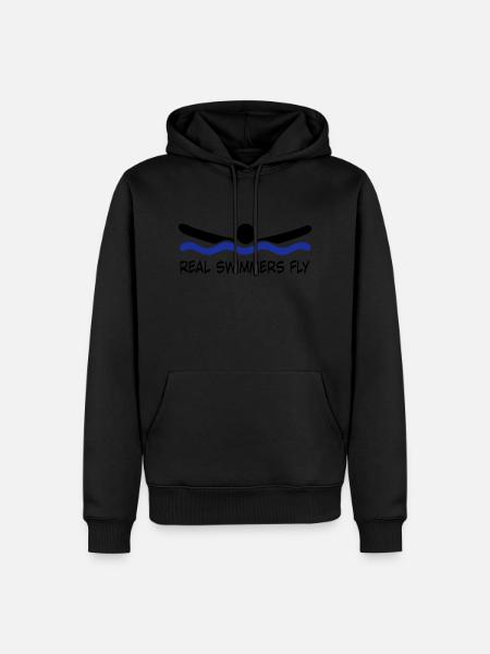 butterfly - Men’s Premium Organic Hoodie - black