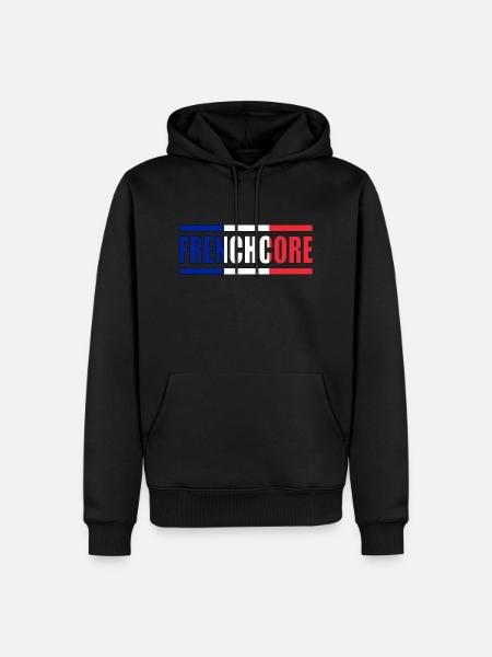 Frenchcore - Men’s Premium Organic Hoodie - black