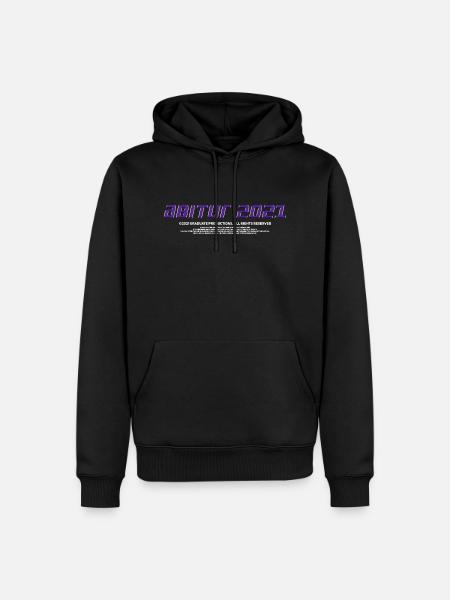 ABITUR 2021 futuristic merchandise - Men’s Premium Organic Hoodie - black