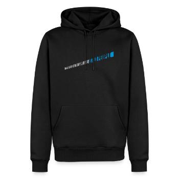 being old people age - Men’s Premium Organic Hoodie - black - Front - Nico (187cm)