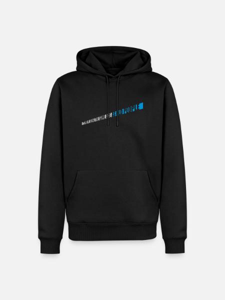 être âgé - Sweat à capuche Premium bio Homme - noir