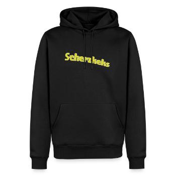 Scherzkeks - Männer Premium Bio Hoodie - Schwarz - Vorne - Nico (187cm)