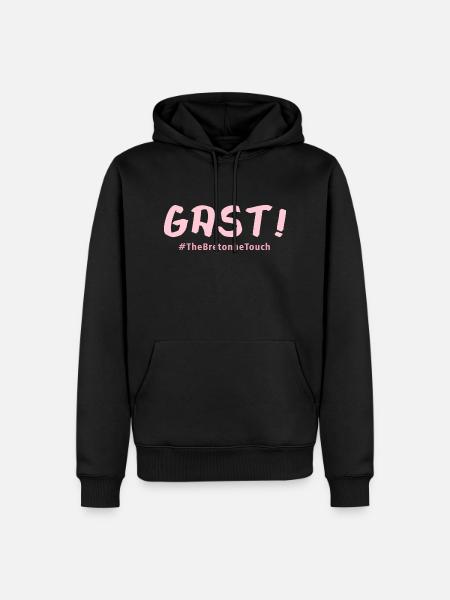 Gast !! - Sweat à capuche Premium bio Homme - noir