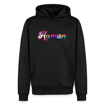 Menschenrechte LGBTQ Gleichstellung Geschlecht - Männer Premium Bio Hoodie - Schwarz - Vorne - Nico (187cm)