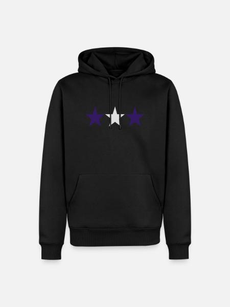 grece - Sweat à capuche Premium bio Homme - noir