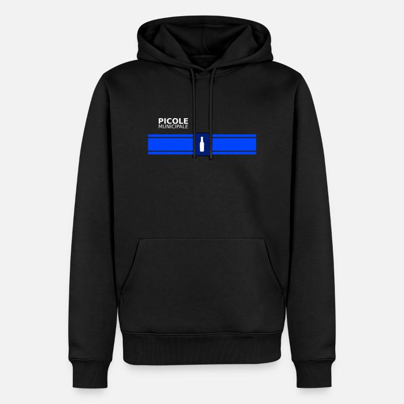 picole municipale - Sweat à capuche Premium bio Homme - noir