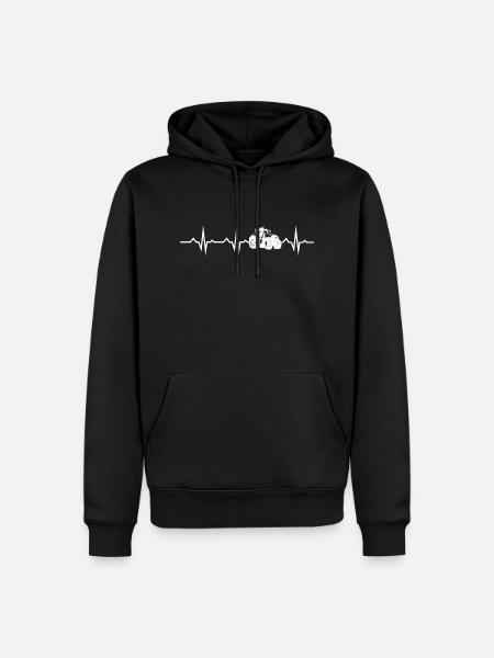 Landwirt Bauer Farmer - Men’s Premium Organic Hoodie - black