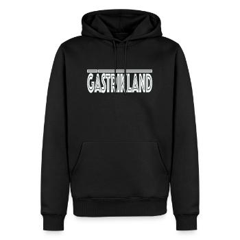 Landschaft Gästrikland - Männer Premium Bio Hoodie - Schwarz - Vorne - Nico (187cm)