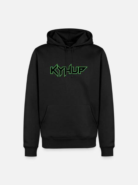 KYHUP - Sweat à capuche Premium bio Homme - noir