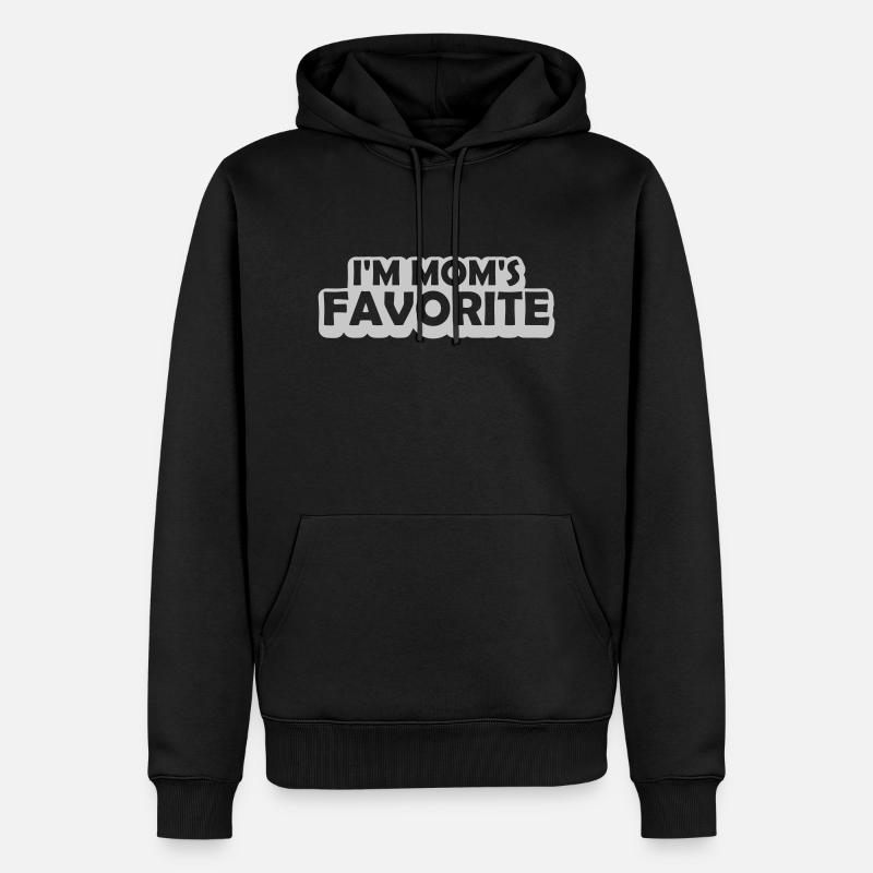 Je suis maman s - Sweat à capuche Premium bio Homme - noir