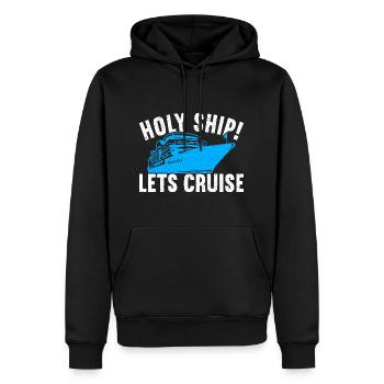 Croisière Croisière Vacances Croisière en famille - Sweat à capuche Premium bio Homme - noir - Devant - Nico (187cm)