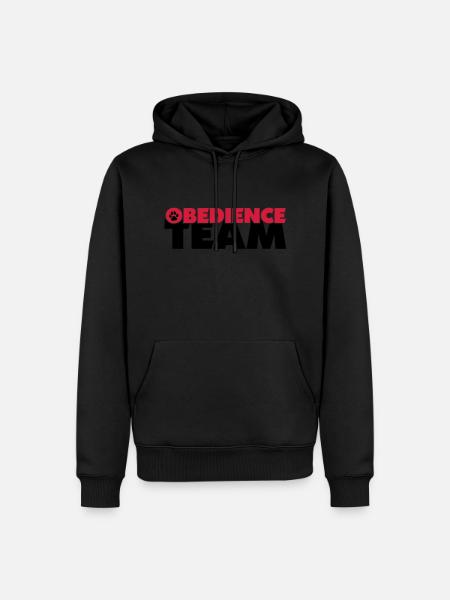 obedienceteam4 - Männer Premium Bio Hoodie - Schwarz